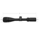 AYIN Sights Stalker 3-9x40 Tactical/Hunting Scope with Capped Turrets, Parallax Adjustment & Scope Cover