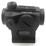 AYIN Sights FireEye 1x22 Tactical/Hunting Red Dot with 1 Inch Riser, Low Profile Mount & Scope Cover