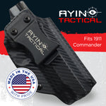 AYIN IWB OWB Right-Handed Holster for 1911 Commander with or without Optic