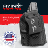 AYIN IWB OWB Right-Handed Holster for Springfield XDS 3.3 Mod. 2 with or without Optic