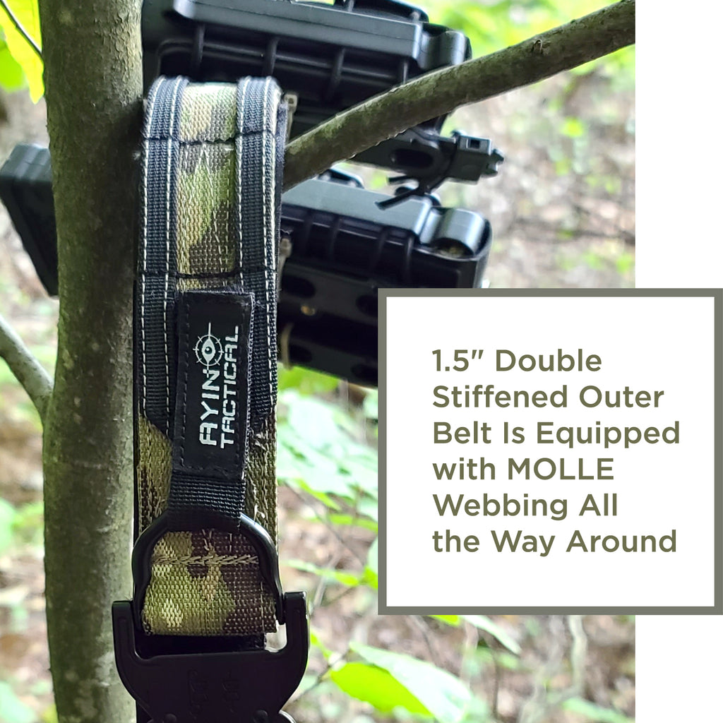 Quick Release Rigger MOLLE Tactical Heavy Duty Belt – ANTARCTICA Outdoors